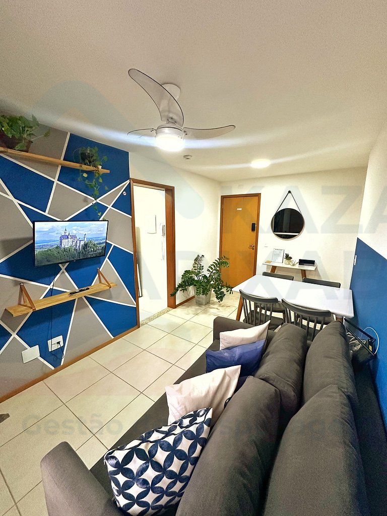 Apto próx a praia de Itapoã com Piscina