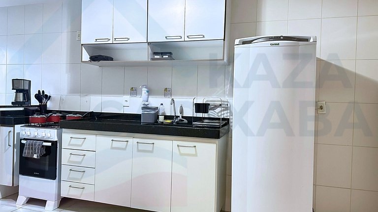 Vista p/ o Mar - Amplo apto de 2 quartos.